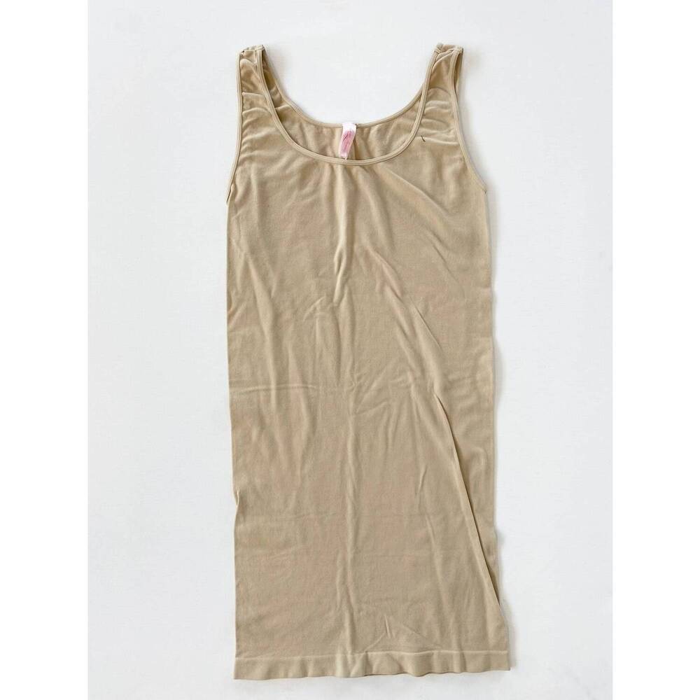 NEW LUXE JUNKIE scoop tunic in nude